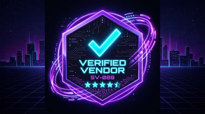 Vendor verification badge icon