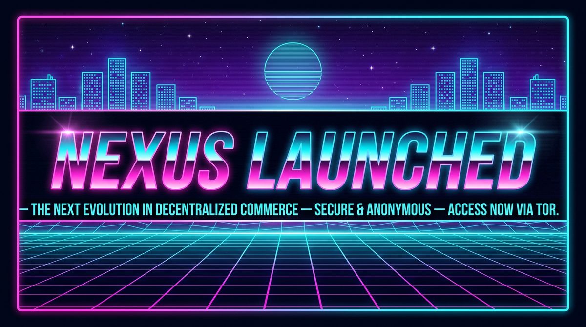 Nexus Market platform launch announcement June 2025