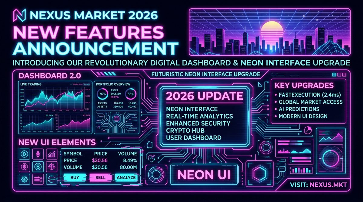 Nexus Market 2026 new features expansion